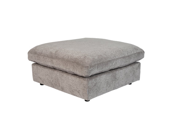 Hocker Sense Licht Grijs Zacht
