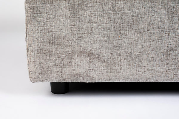 Hocker Sense Licht Grijs Zacht