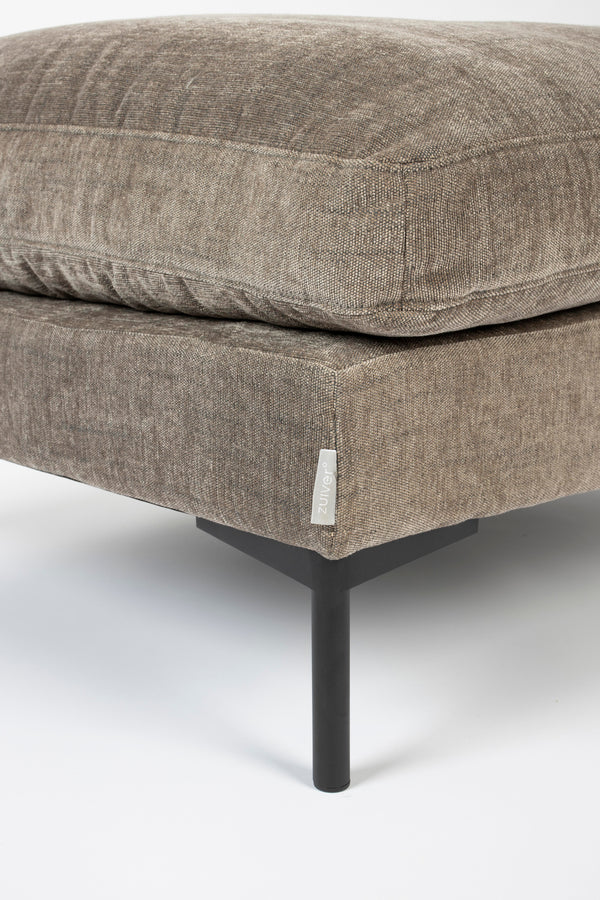 Summer hocker coffee taupe