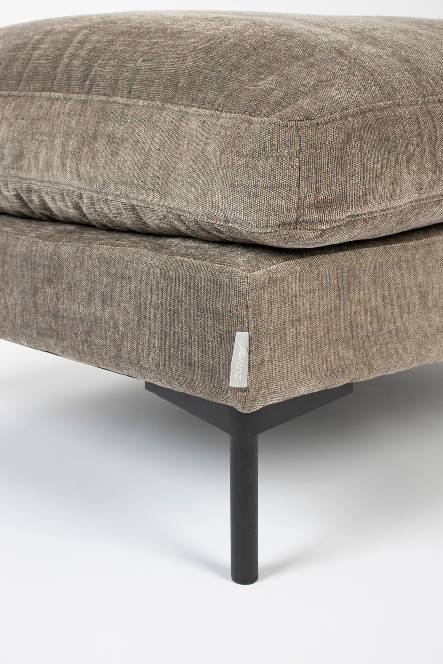 Summer hocker coffee taupe