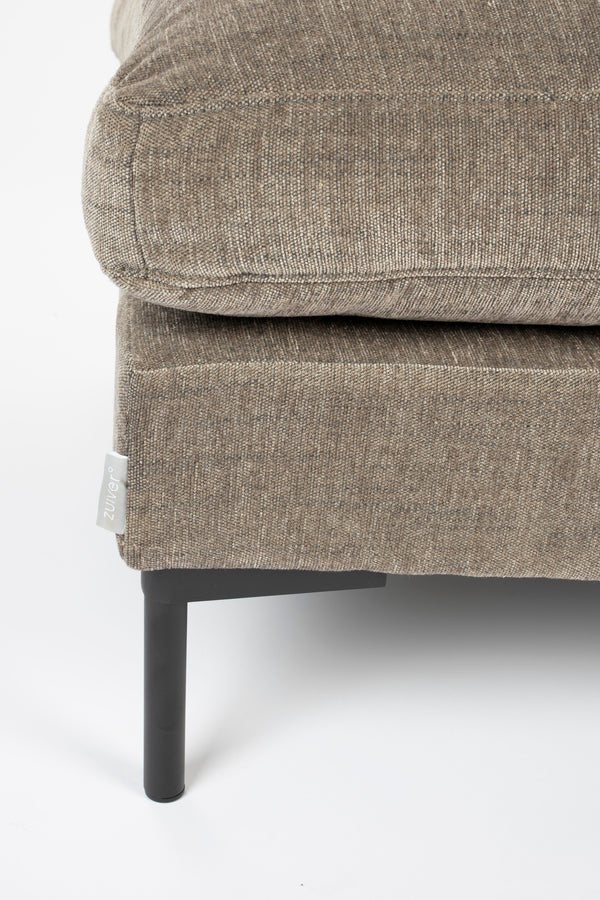 Summer hocker coffee taupe