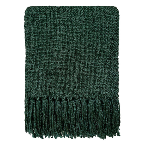 Malagoon plaid forest - donkergroen - 125x150cm