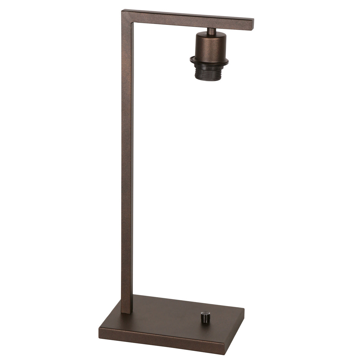 Tafellamp armatuur stang 3332ca, cacao en elegant compact