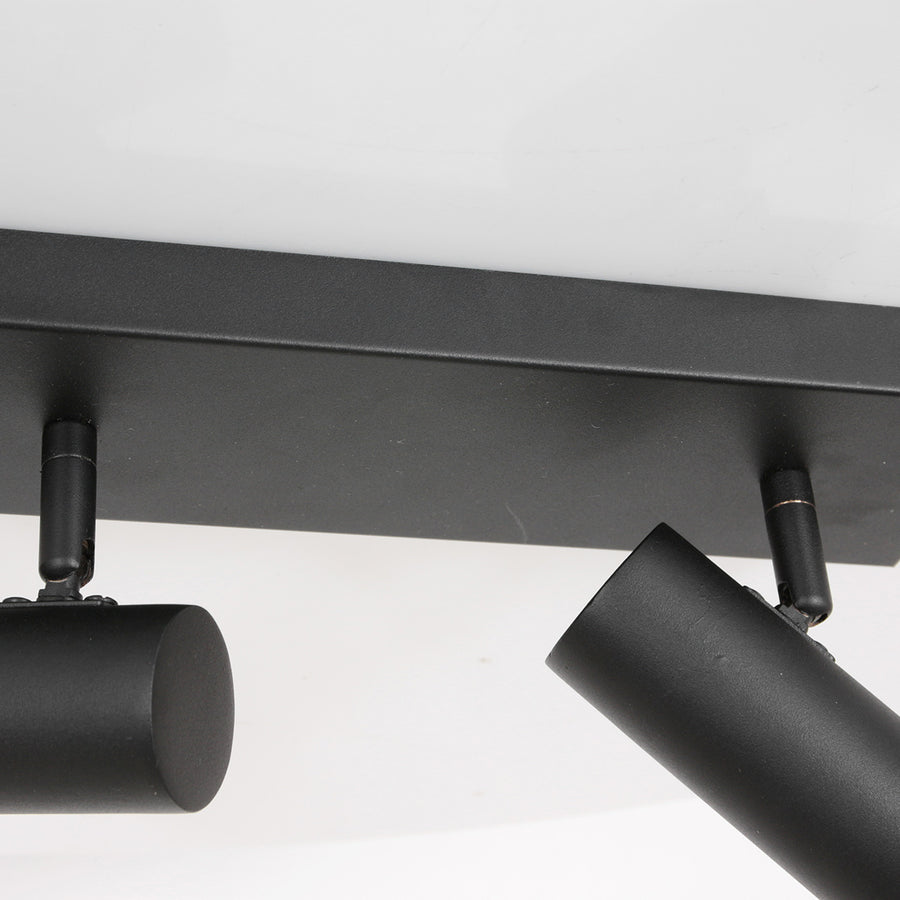 Zwart gouden 2 lichts plafond spot bundle 3336zw