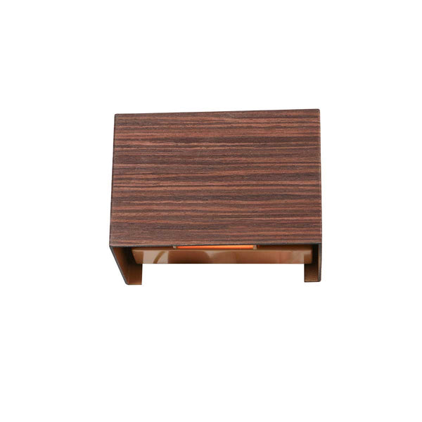 Wandlamp Muro 3365E Houtlook met G9 fitting inclusief lichtbron