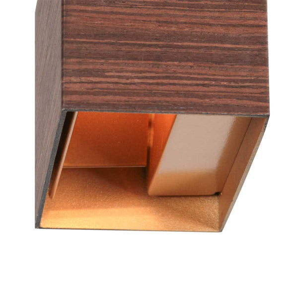 Wandlamp Muro 3365E Houtlook met G9 fitting inclusief lichtbron