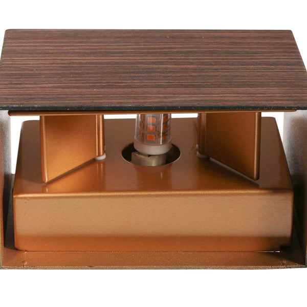 Wandlamp Muro 3365E Houtlook met G9 fitting inclusief lichtbron