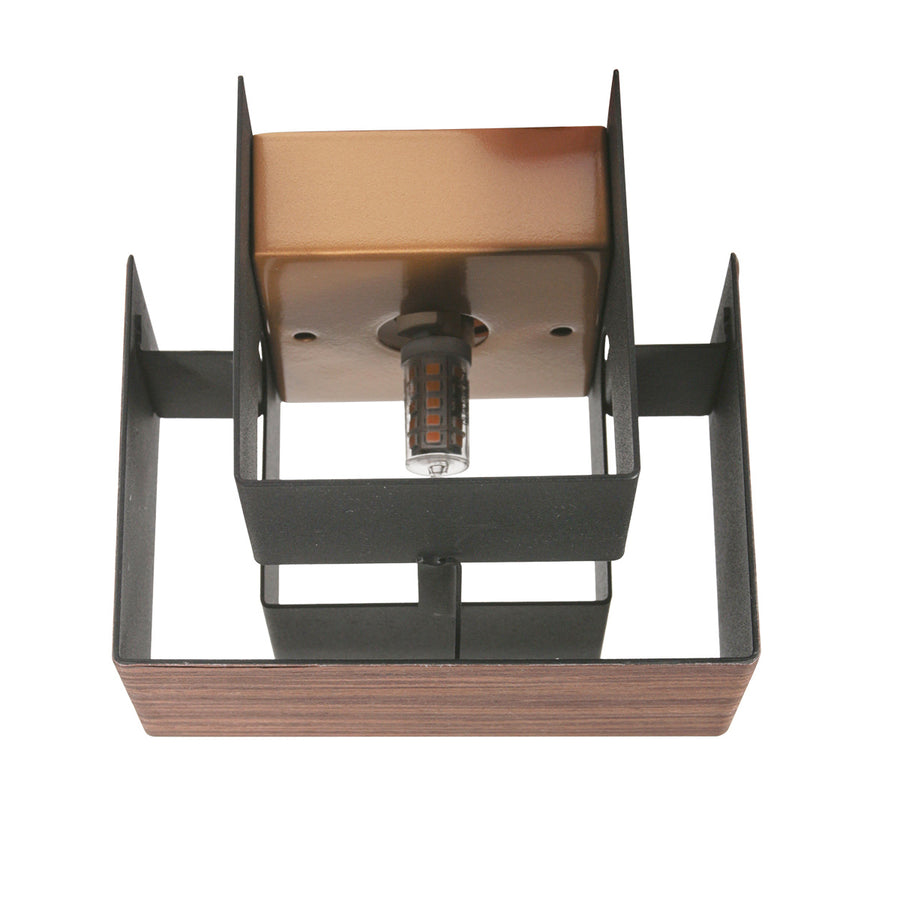 Wandlamp Muro 3367E Houtlook met G9 fitting inclusief lichtbron