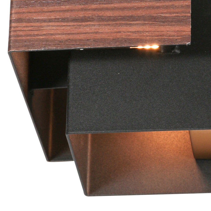 Wandlamp Muro 3367E Houtlook met G9 fitting inclusief lichtbron