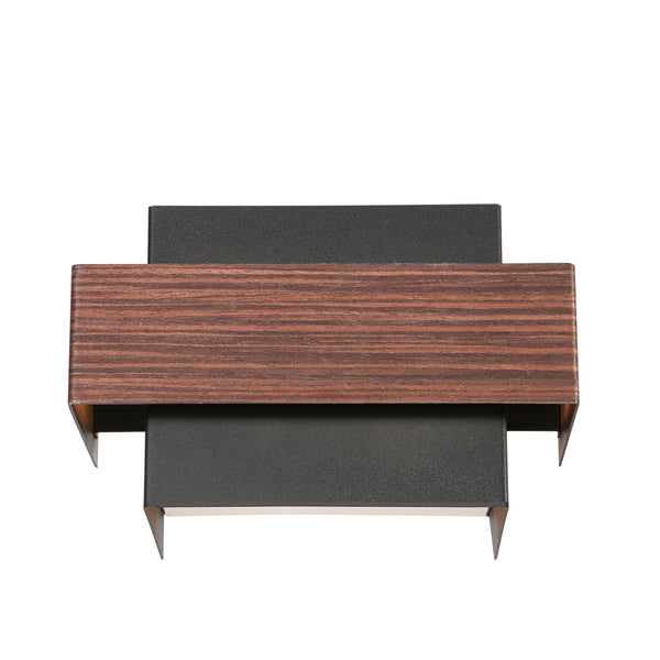 Wandlamp Muro 3368E Houtlook met G9 fitting inclusief lichtbronnen