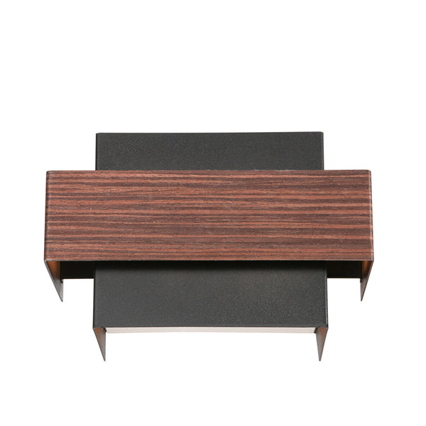 Wandlamp Muro 3368E Houtlook met G9 fitting inclusief lichtbronnen