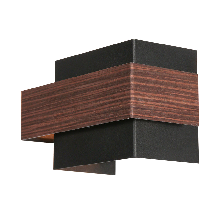 Wandlamp Muro 3368E Houtlook met G9 fitting inclusief lichtbronnen