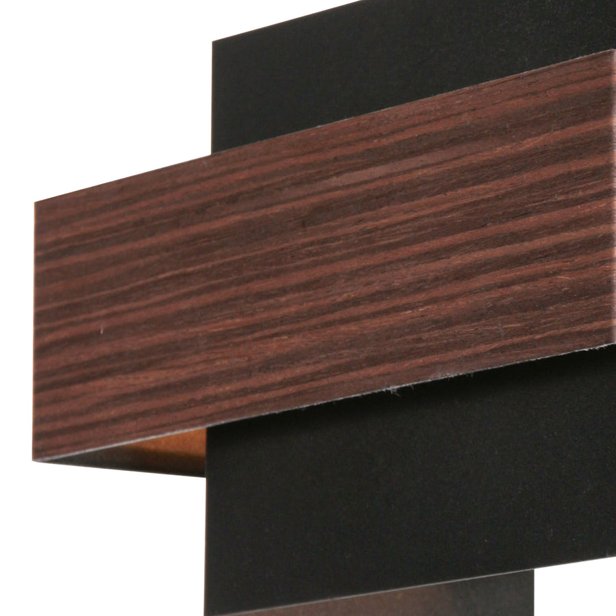 Wandlamp Muro 3368E Houtlook met G9 fitting inclusief lichtbronnen