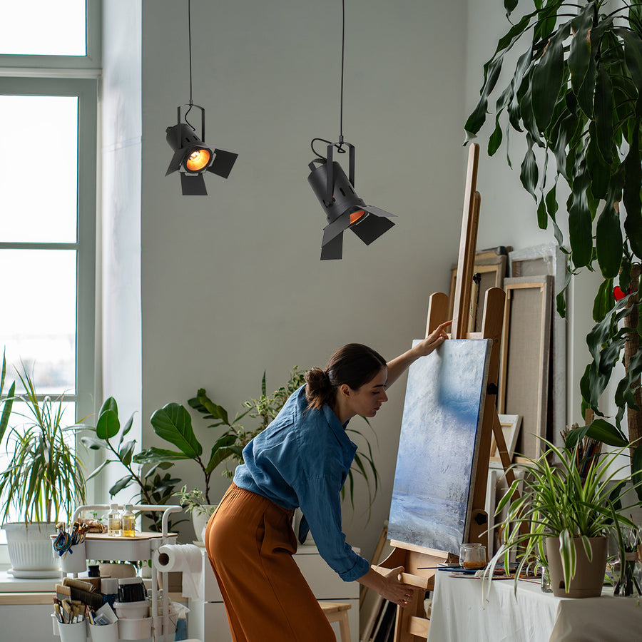 Hanglamp Carré 3379ZW Zwart