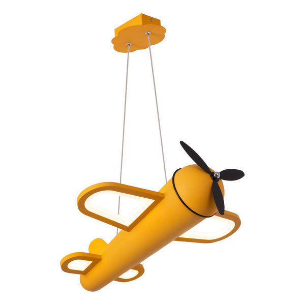 Lucide FOKKER LED-hanglamp 28 W, geel
