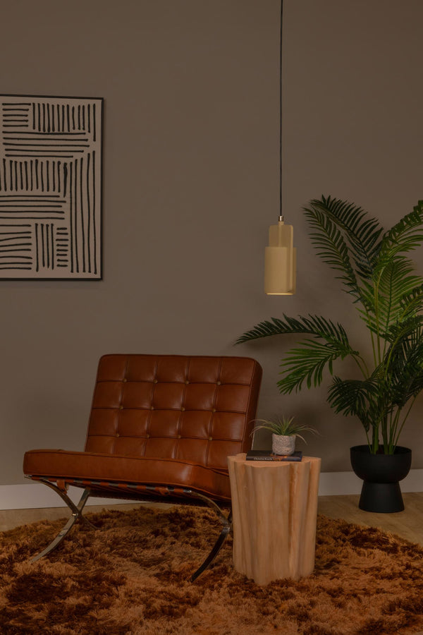 Lucide NINJA hanglamp Ø 11,5 cm, E27, geel
