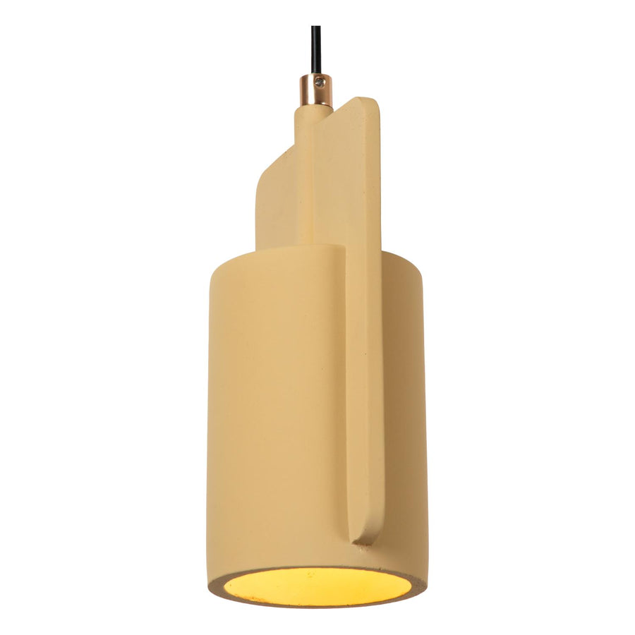 Lucide NINJA hanglamp Ø 11,5 cm, E27, geel