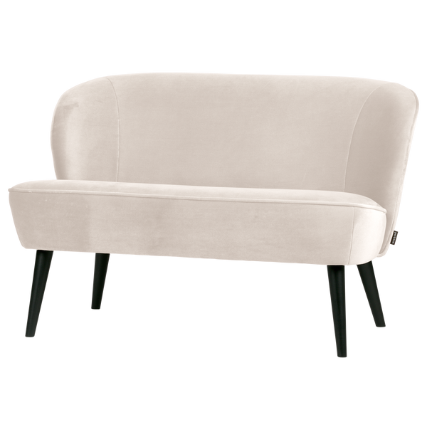SARA BANKJE VELVET OFF WHITE [fsc]