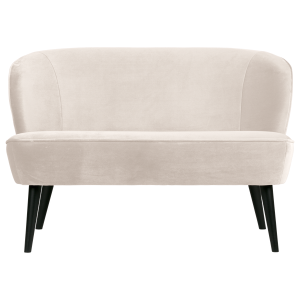 SARA BANKJE VELVET OFF WHITE [fsc]
