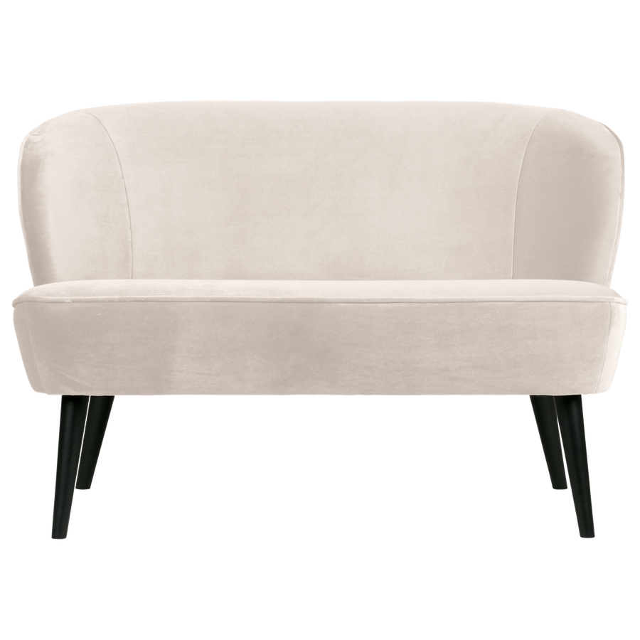 SARA BANKJE VELVET OFF WHITE [fsc]