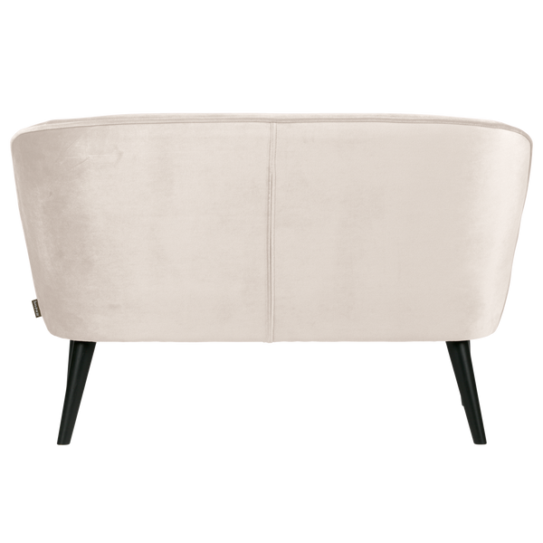 SARA BANKJE VELVET OFF WHITE [fsc]