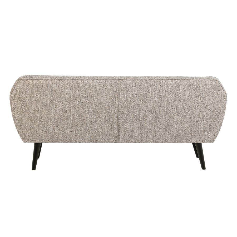 ROCCO BANK 187 CM GEWEVEN STOF BRUIN MELANGE [fsc]