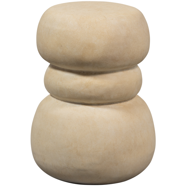 Yvo bijzettafel betonlook naturel