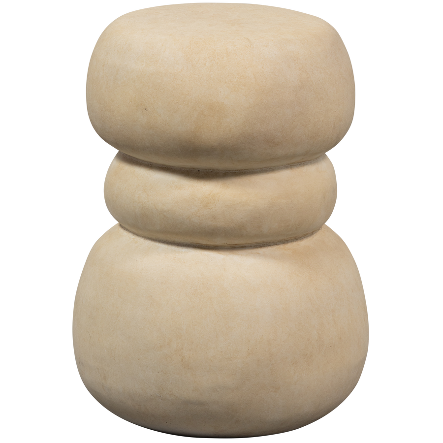 Yvo bijzettafel betonlook naturel