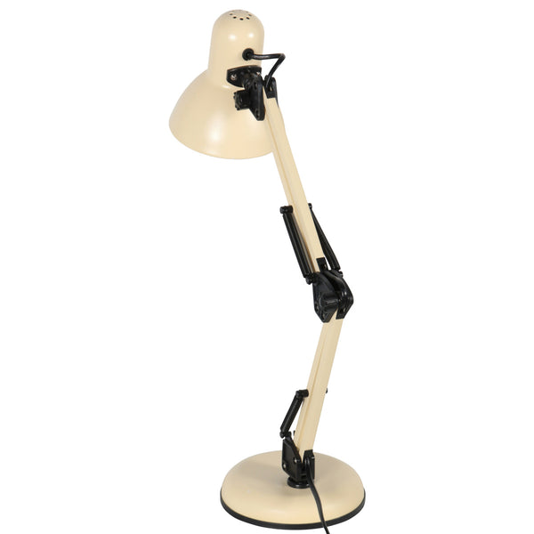 Tafellamp study 3456cr – crèmekleurige bureaulamp verstelbaar