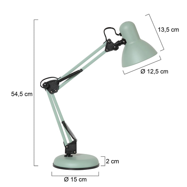 Tafellamp Study 3456G Groen
