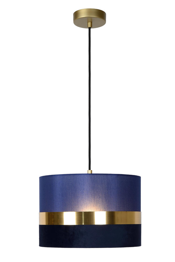 Lucide EXTRAVAGANZA TUSSE hanglamp Ø 30 cm, E27, blauw