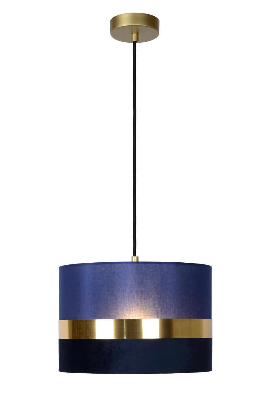 Lucide EXTRAVAGANZA TUSSE hanglamp Ø 30 cm, E27, blauw