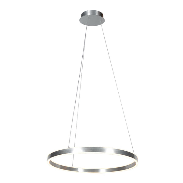 Hanglamp Ringlux 3502ST Staal 60cm