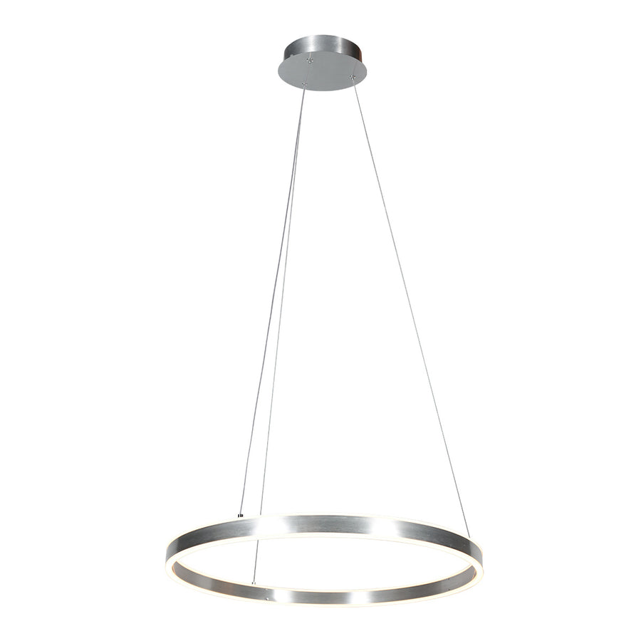 Hanglamp Ringlux 3502ST Staal 60cm