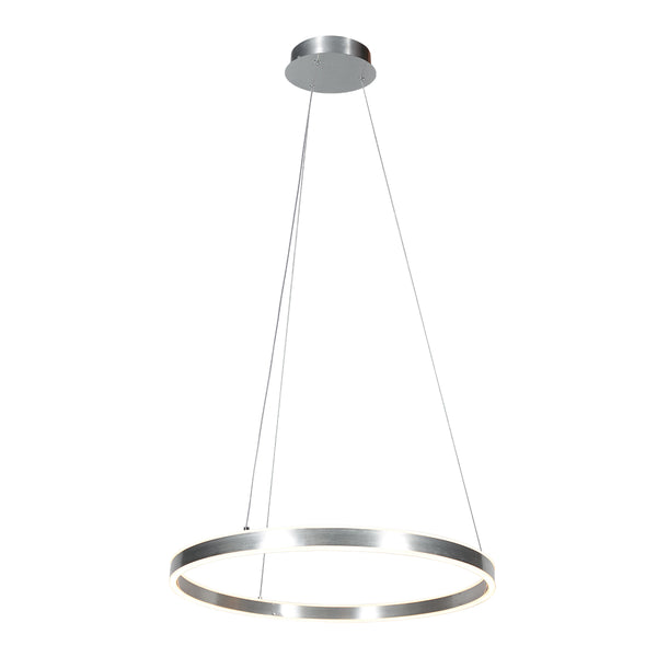 Hanglamp Ringlux 3502ST Staal 60cm