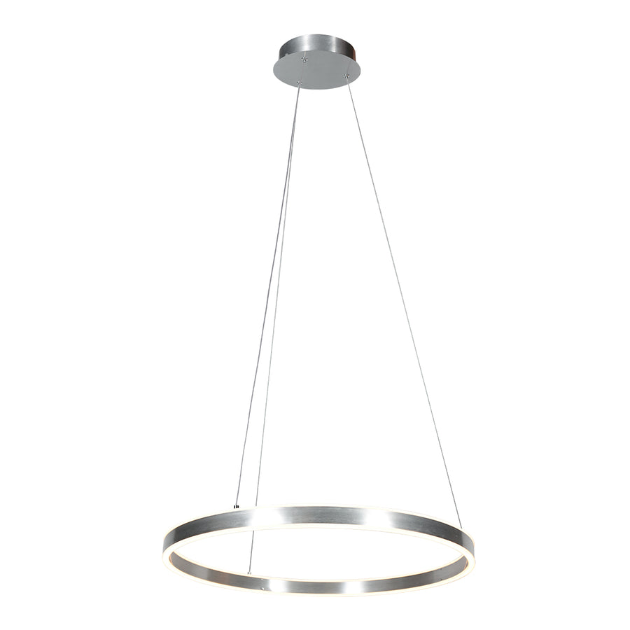 Hanglamp Ringlux 3502ST Staal 60cm