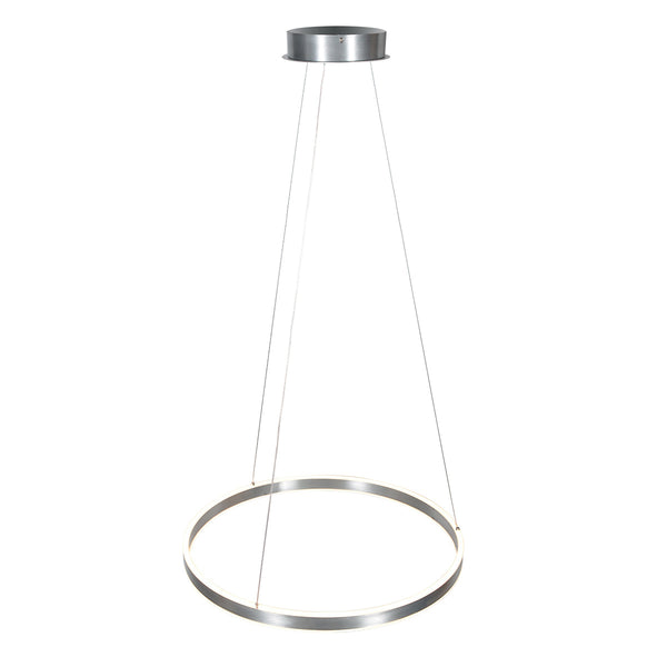 Hanglamp Ringlux 3502ST Staal 60cm