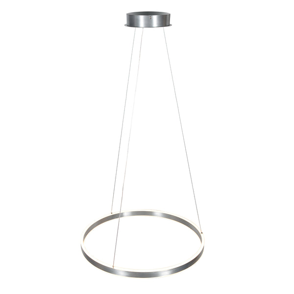 Hanglamp Ringlux 3502ST Staal 60cm