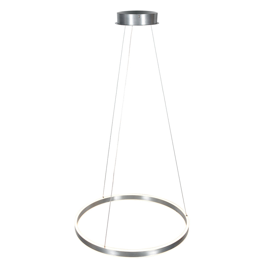 Hanglamp Ringlux 3502ST Staal 60cm