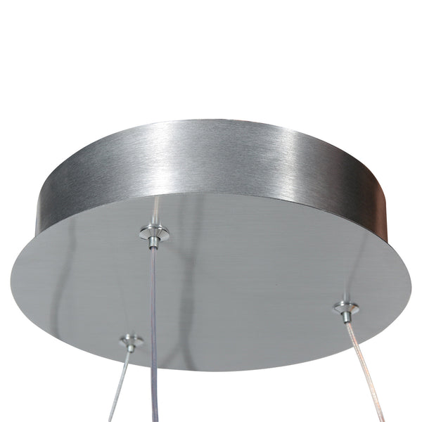Hanglamp Ringlux 3502ST Staal 60cm