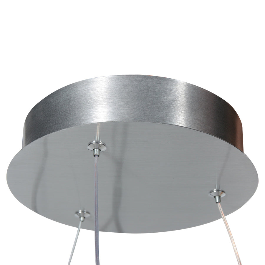 Hanglamp Ringlux 3502ST Staal 60cm
