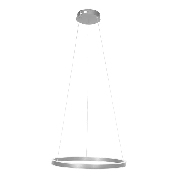 Hanglamp Ringlux 3502ST Staal 60cm