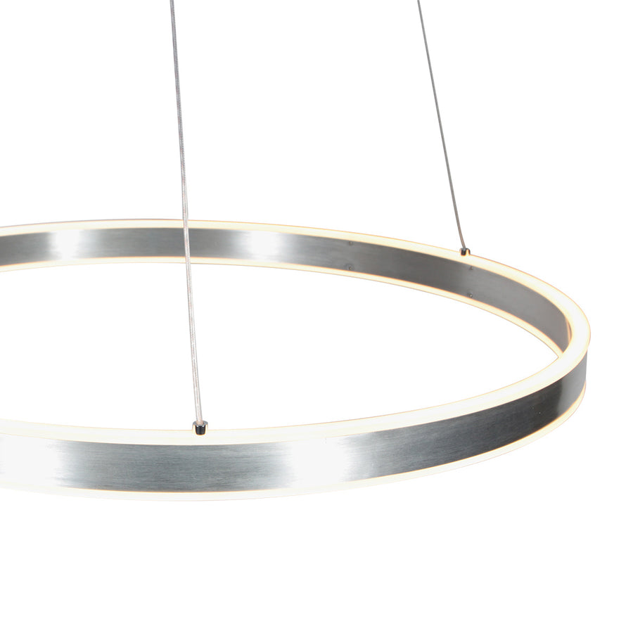 Hanglamp Ringlux 3502ST Staal 60cm