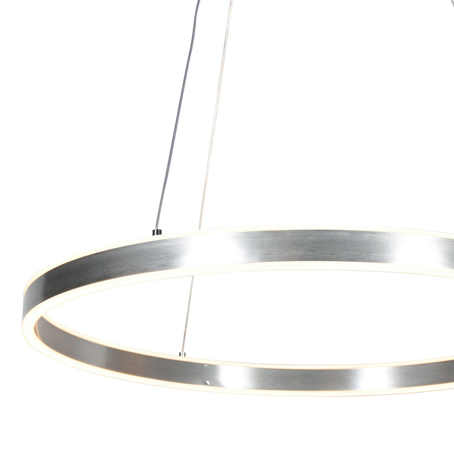 Hanglamp Ringlux 3502ST Staal 60cm