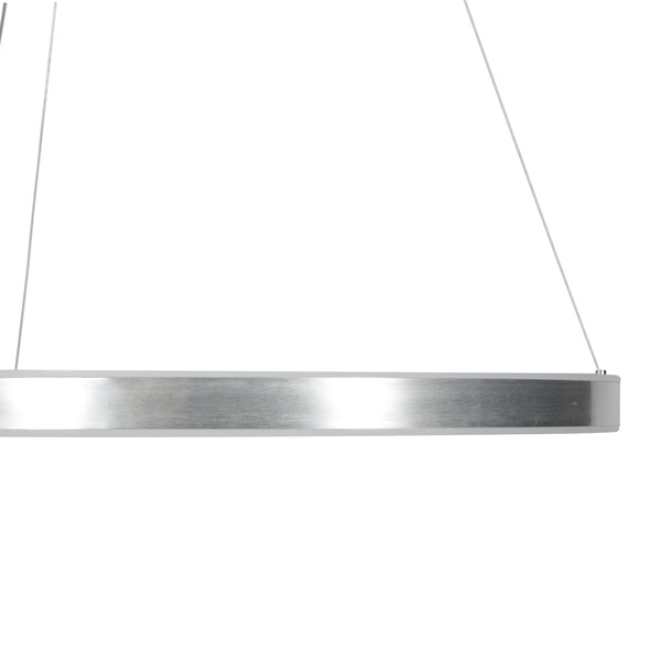 Hanglamp Ringlux 3502ST Staal 60cm