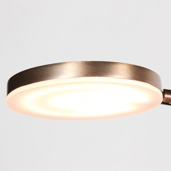 Vloerlamp Soleil accu 3515BR geborsteld brons met zwenkarm