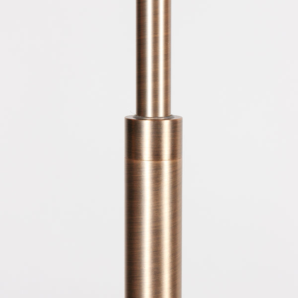 Vloerlamp Soleil accu 3515BR geborsteld brons met zwenkarm