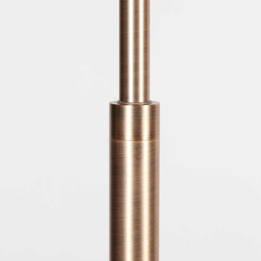 Vloerlamp Soleil accu 3515BR geborsteld brons met zwenkarm