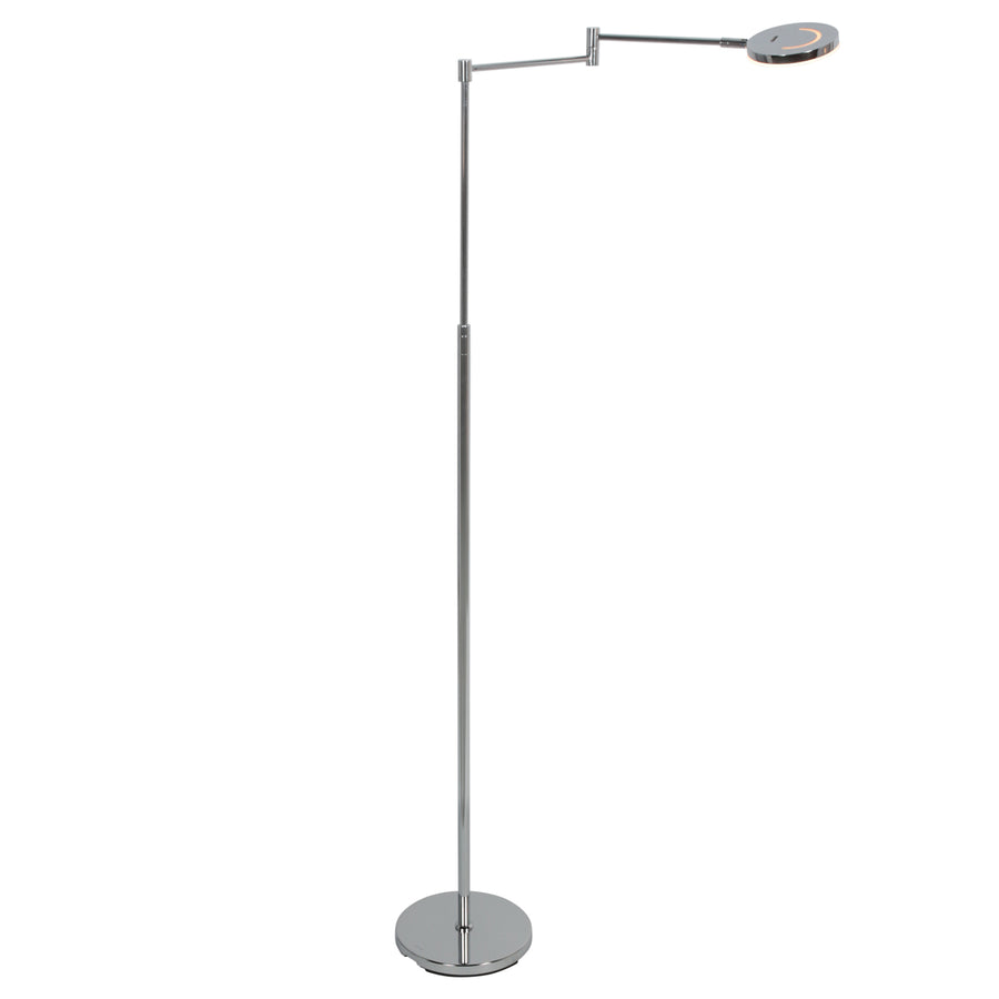 Soleil 3515CH vloerlamp – oplaadbaar LED-design in chroom