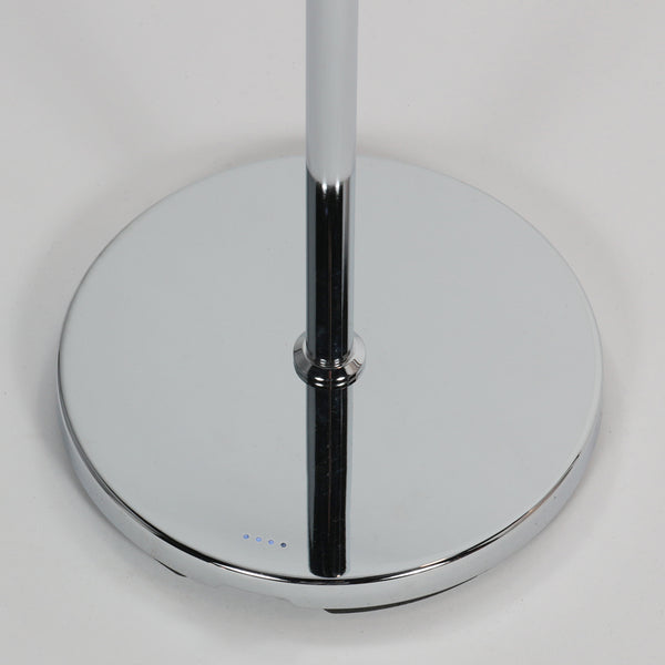 Soleil 3515CH vloerlamp – oplaadbaar LED-design in chroom